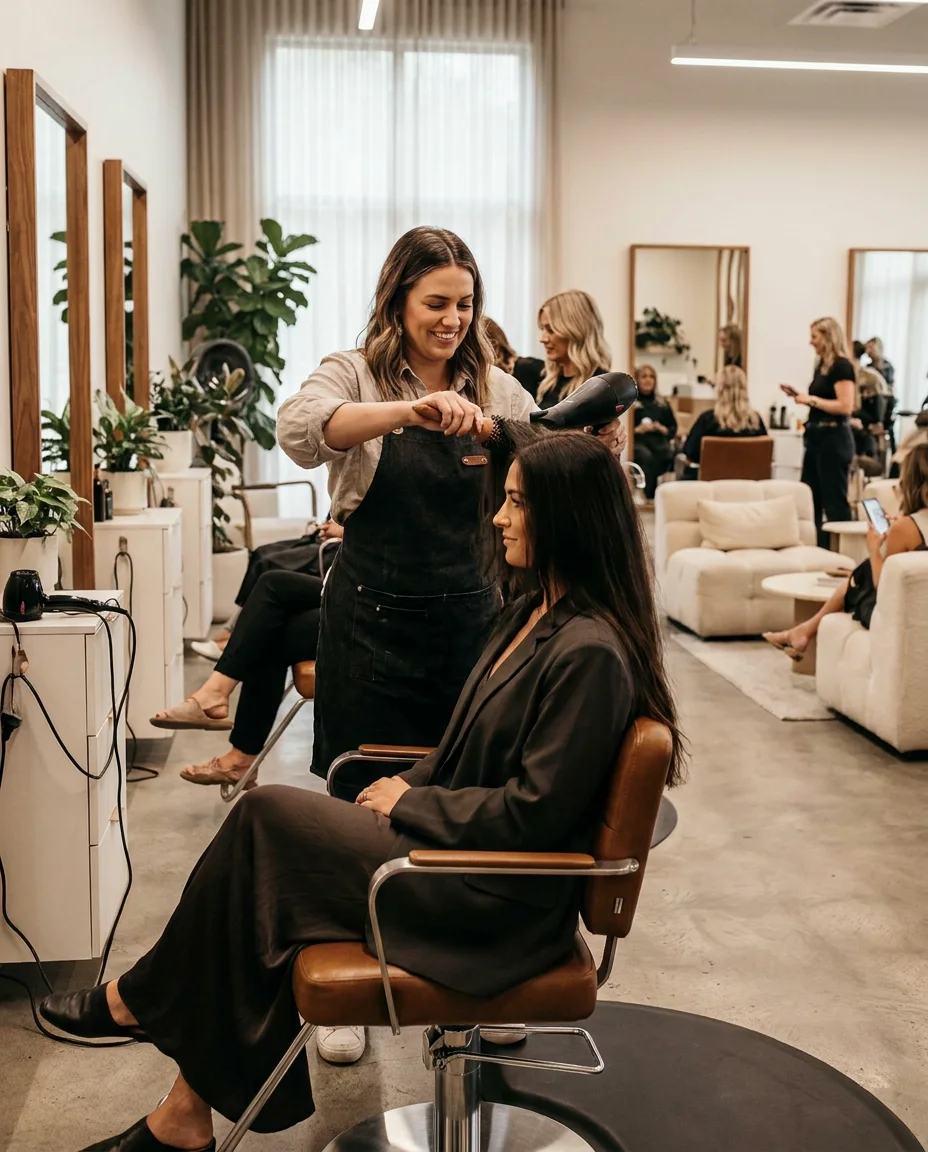 Damen-Styling bei Tarek King